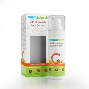 Mamaearth Skin Illuminate Vitamin “C” Face Serum – Glowing and Radiant Skin – Dermatologist-Tested Face Serum with Natural Goodness – All Skin Types